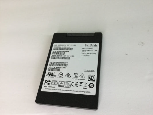 SanDisk X400 SSD SATA 2.5-inch 512GB